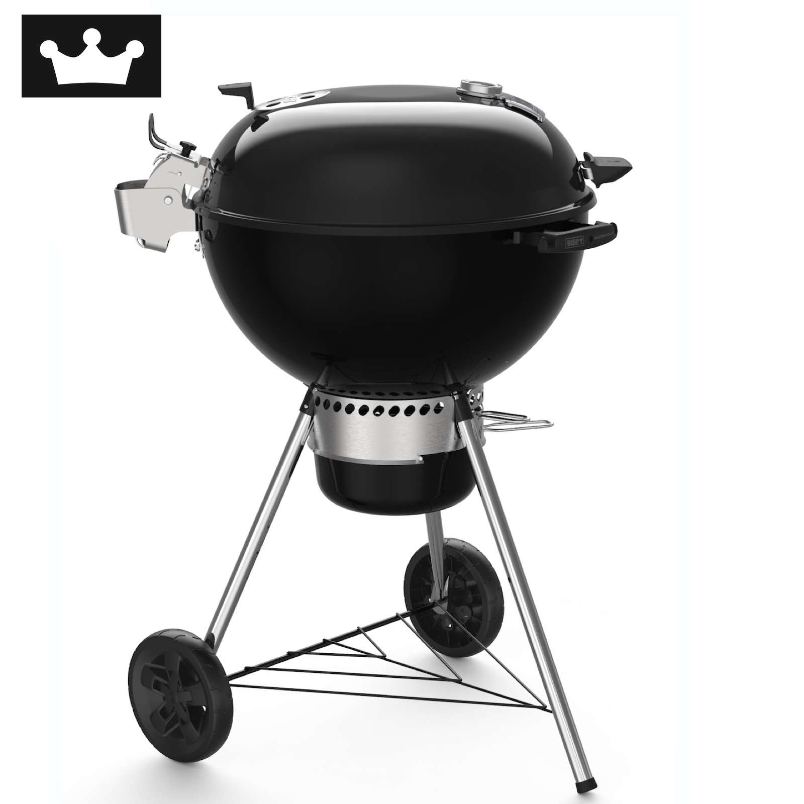 Weber Holzkohlegrill Master-Touch GBS Premium SE E-5775 ø 57 cm Black