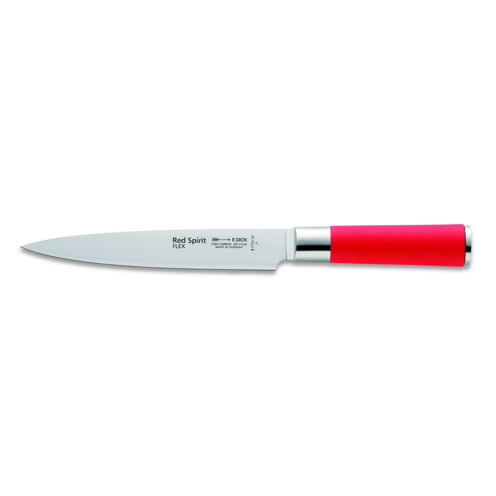 Friedrich Dick Red Spirit Filetiermesser zum Filetieren, Klingenlänge 18 cm