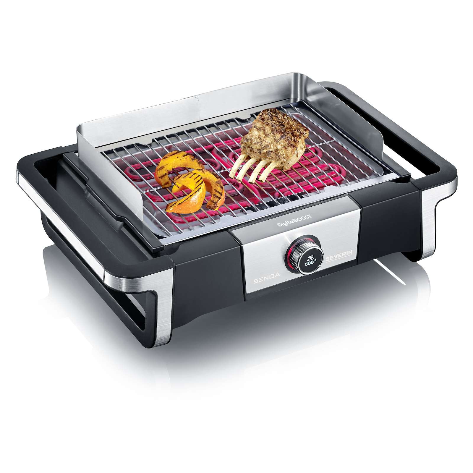 SEVERIN Elektrogrill SENOA DIGITAL BOOST S Tischgrill PG 8114