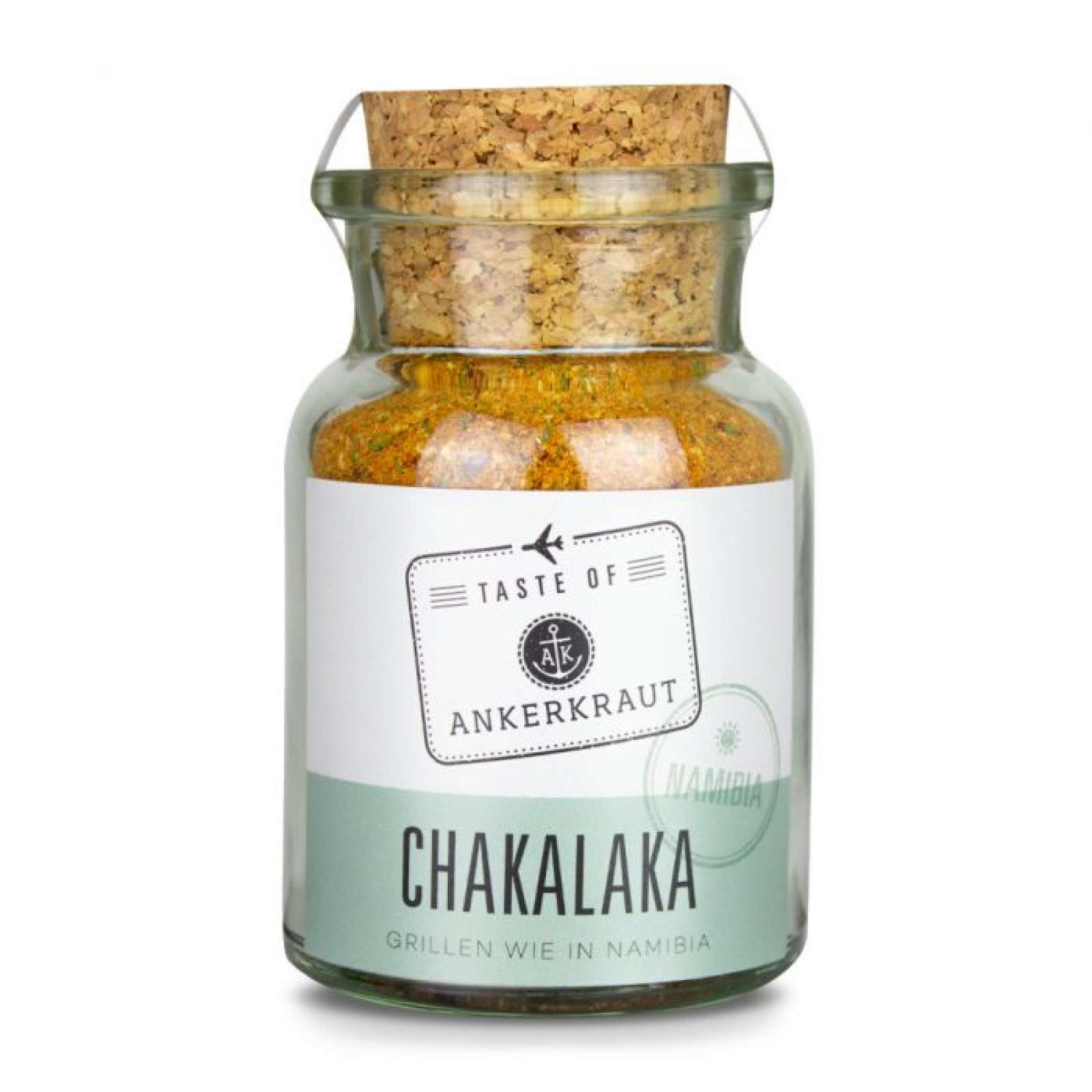 Ankerkraut Chakalaka (Namibia) Gewürzmischung für Afrikanische Gerichte im Korkenglas 75 g