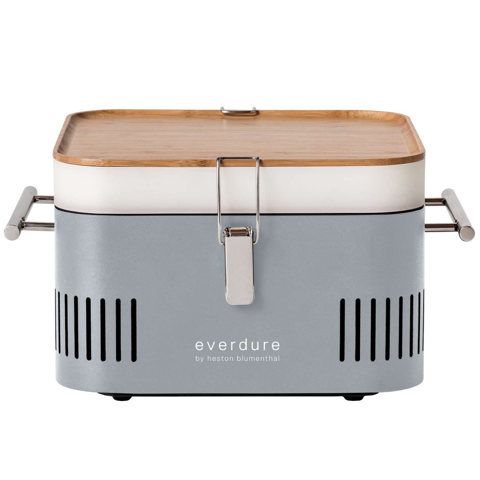 Everdure Holzkohlegrill Cube Farbe Stone tragbar ca. 38 x 32 x 22 cm HBCUBESEU
