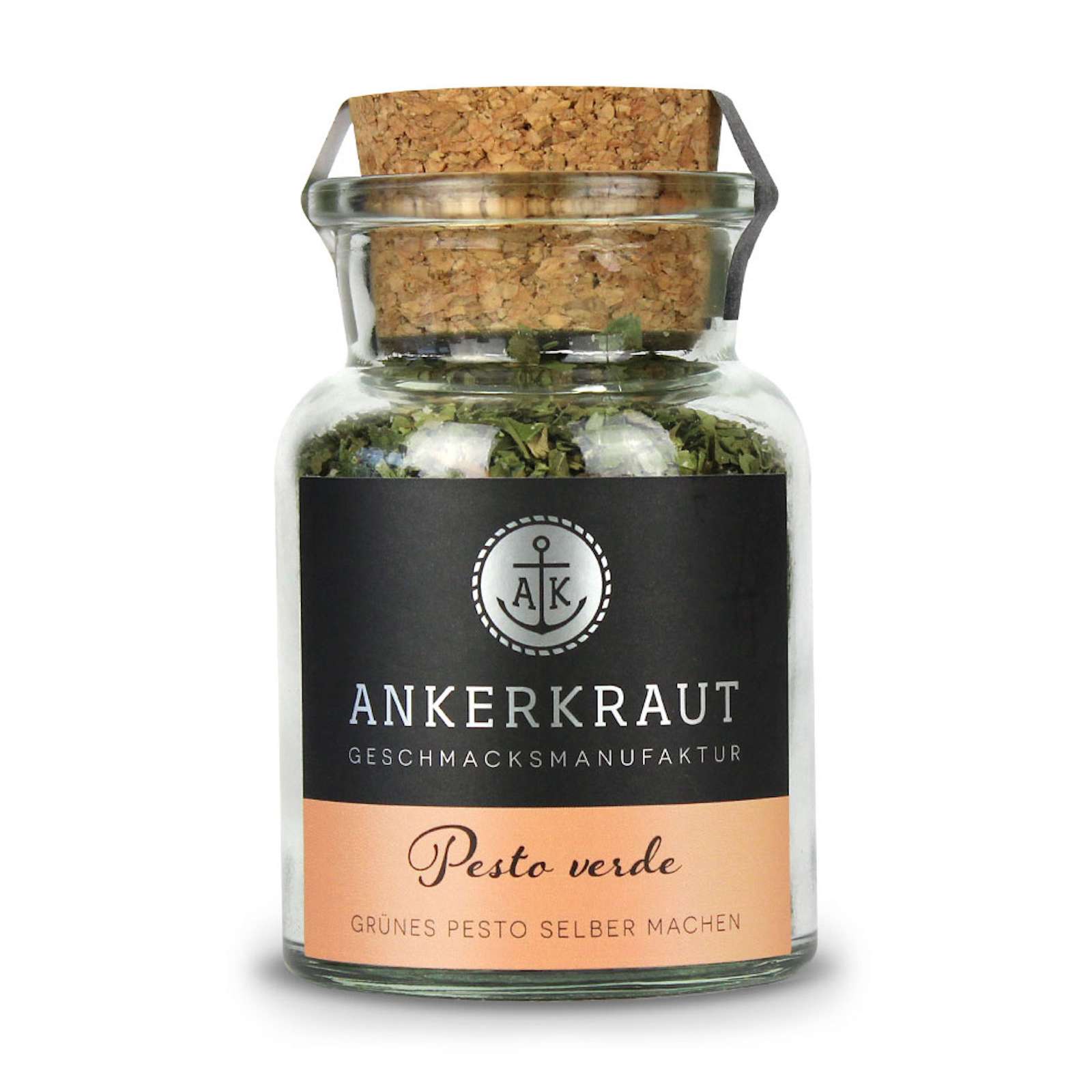 Ankerkraut Pesto Verde Gewürz Korkenglas 30 g grünes Pesto selber machen