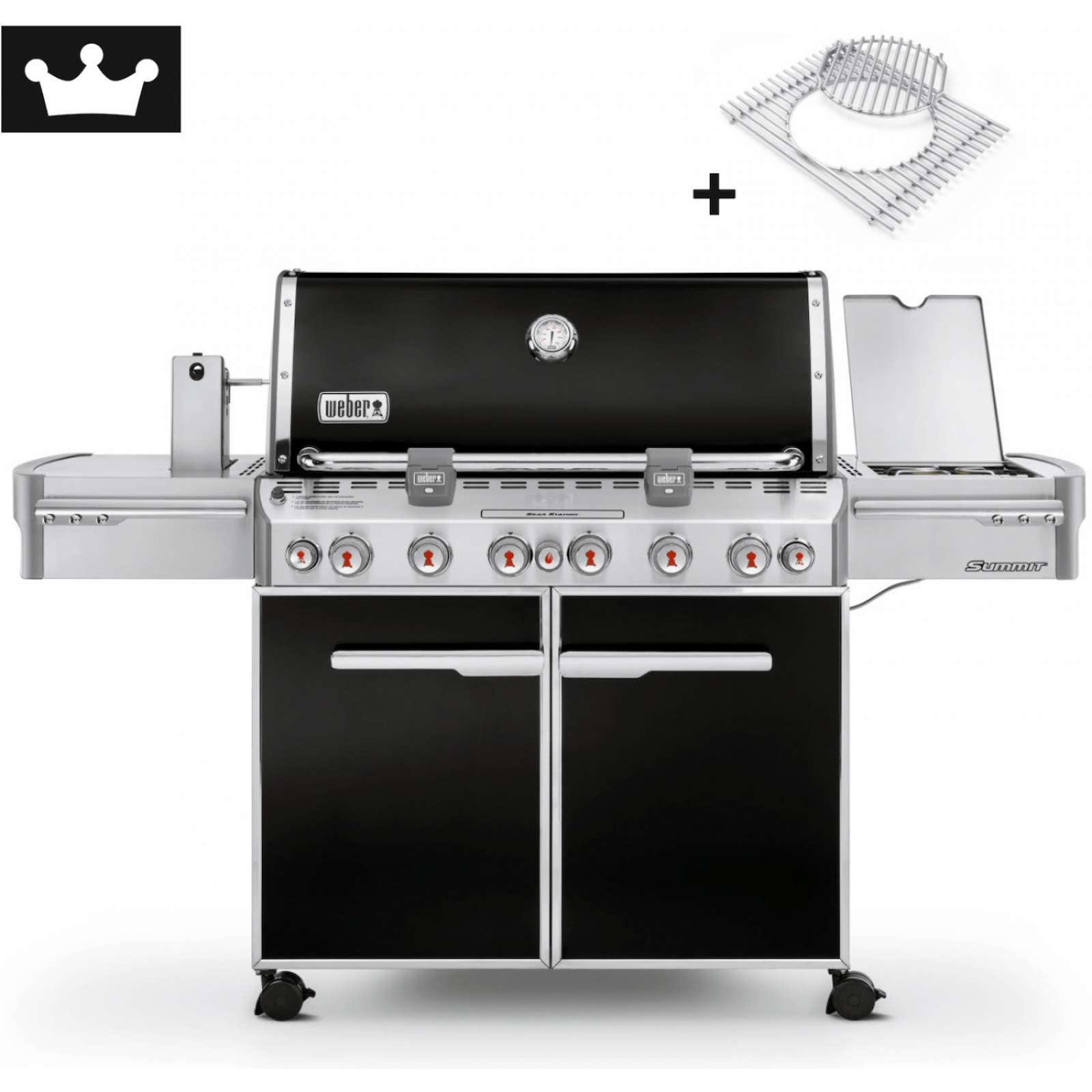 Weber Gasgrill Summit E-670 GBS Black