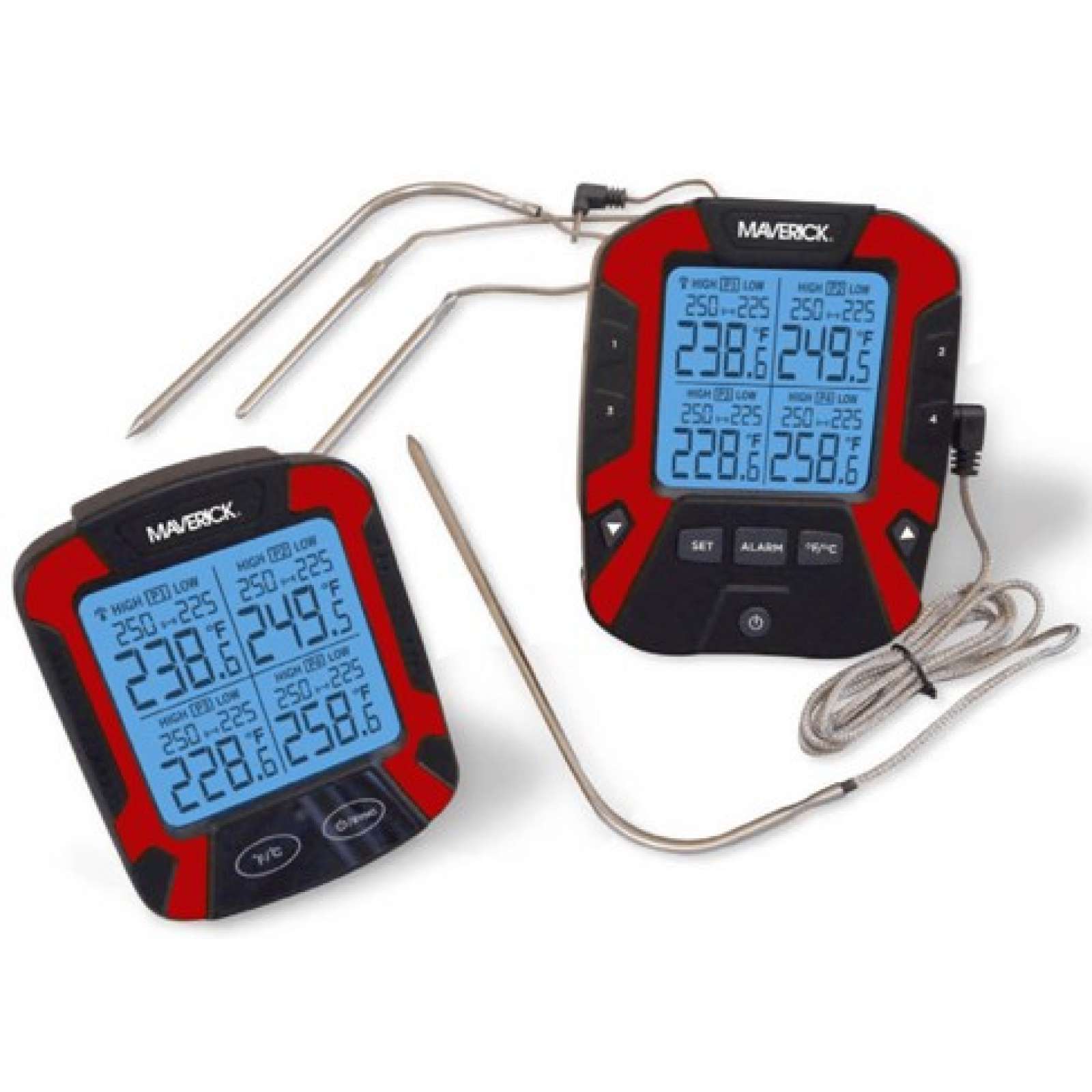 Maverick XR-50 Wireless Remote BBQ & Smoker Thermometer Grillthermometer JS-33639B