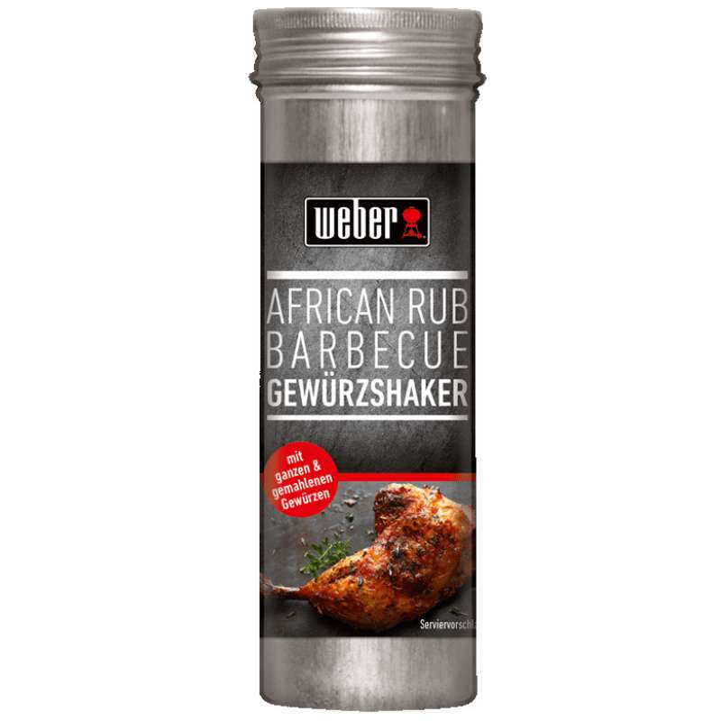 Weber African Rub Barbecue Gewürzshaker 80 g