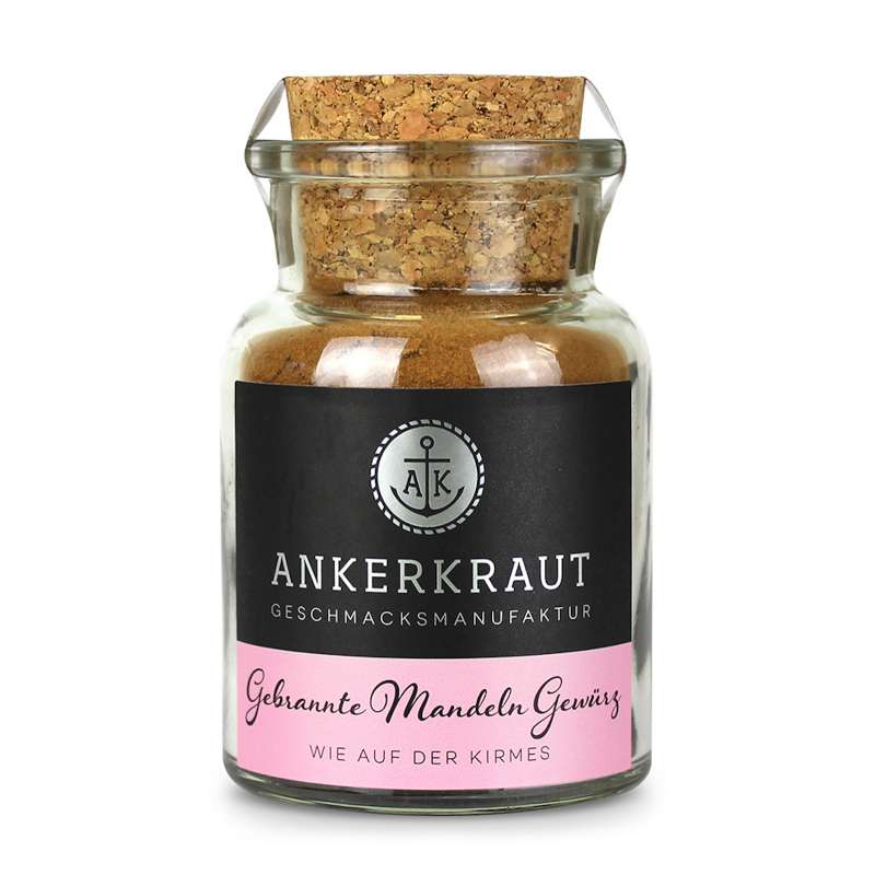 Ankerkraut Gebrannte Mandeln Gewürz 55g Korkenglas Weihnachtsgewürz