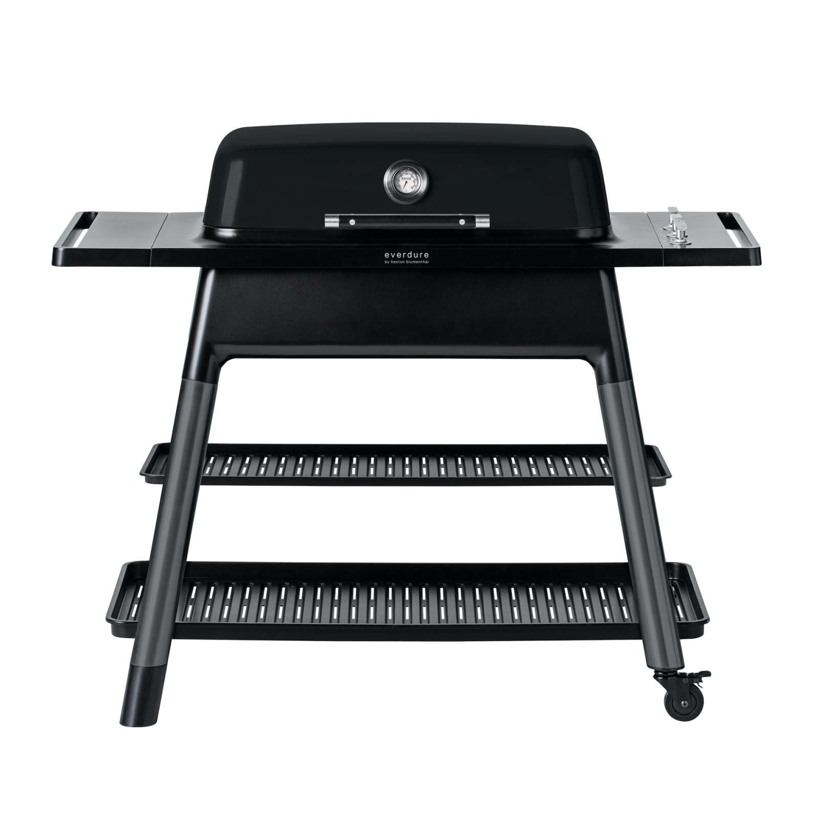 Everdure Furnace Gasgrill 3-Brenner mit Doppelboden Farbe Schwarz E3G4B