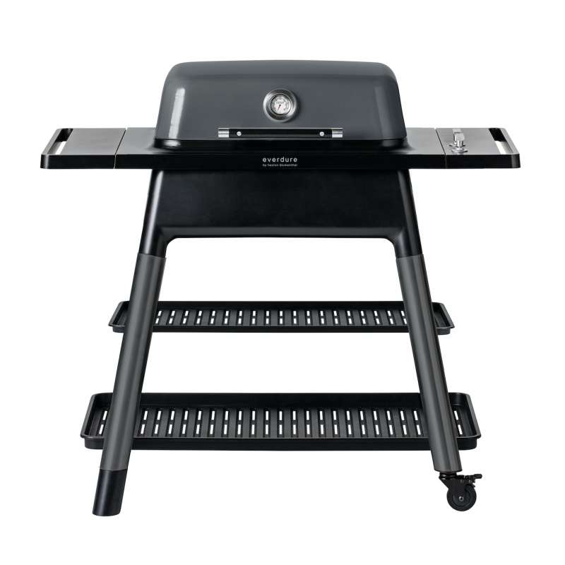 Everdure Force Gasgrill 2-Brenner mit Doppelboden Farbe Graphite HBG2G2DE