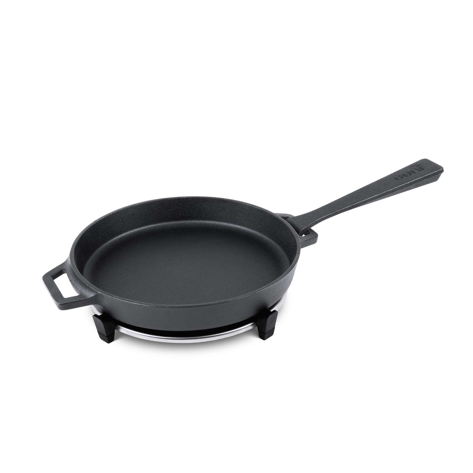 Ooni Gusseisenpfanne Grillpfanne aus Gusseisen 23 cm runde Form Skillet Pan