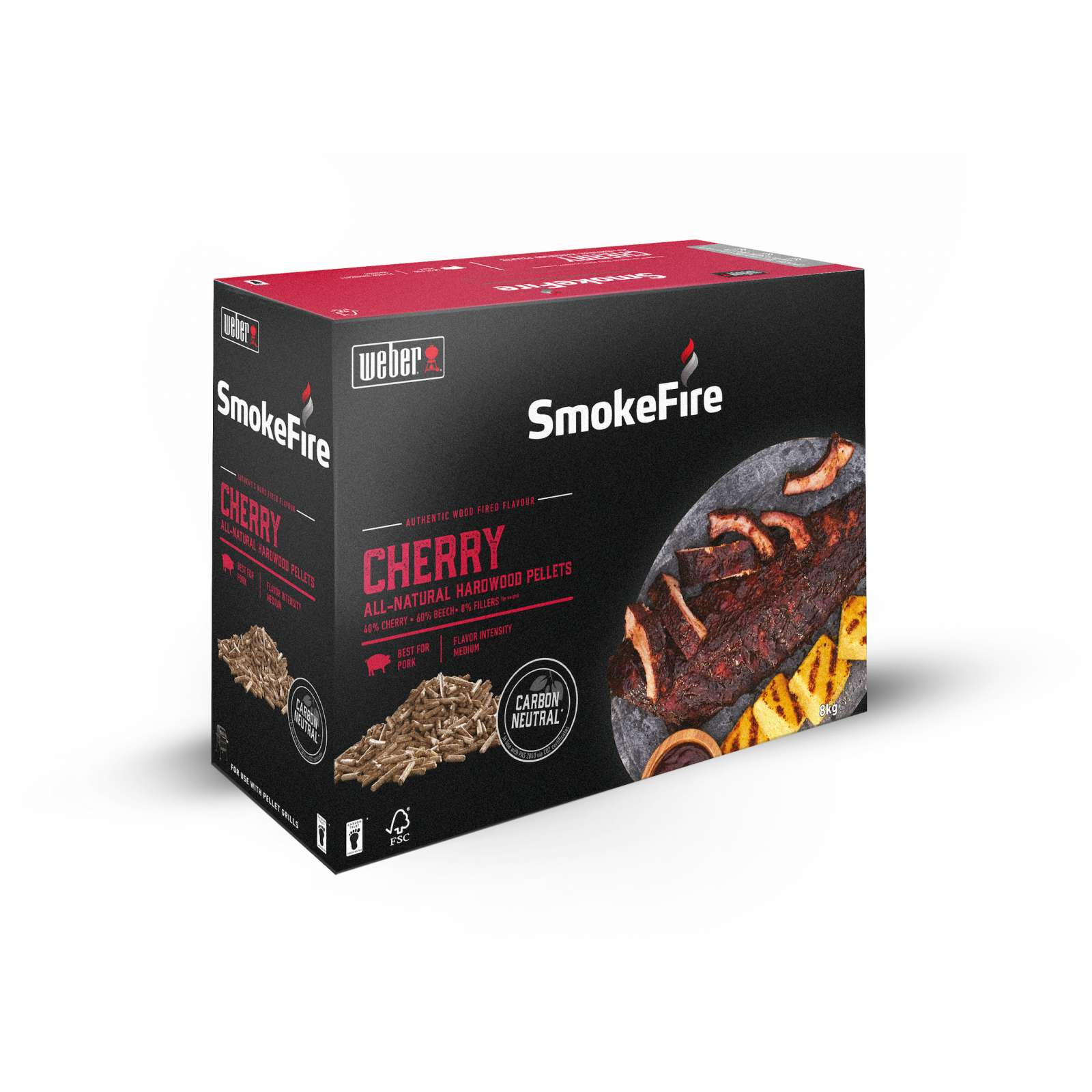 Weber SmokeFire Holzpellets Kirschholz 8 kg