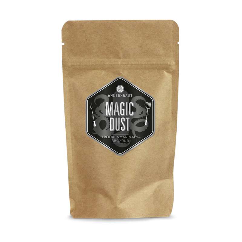 Ankerkraut Magic Dust BBQ Rub Gewürzmischung in der Tüte Nachfüllpack 250 g