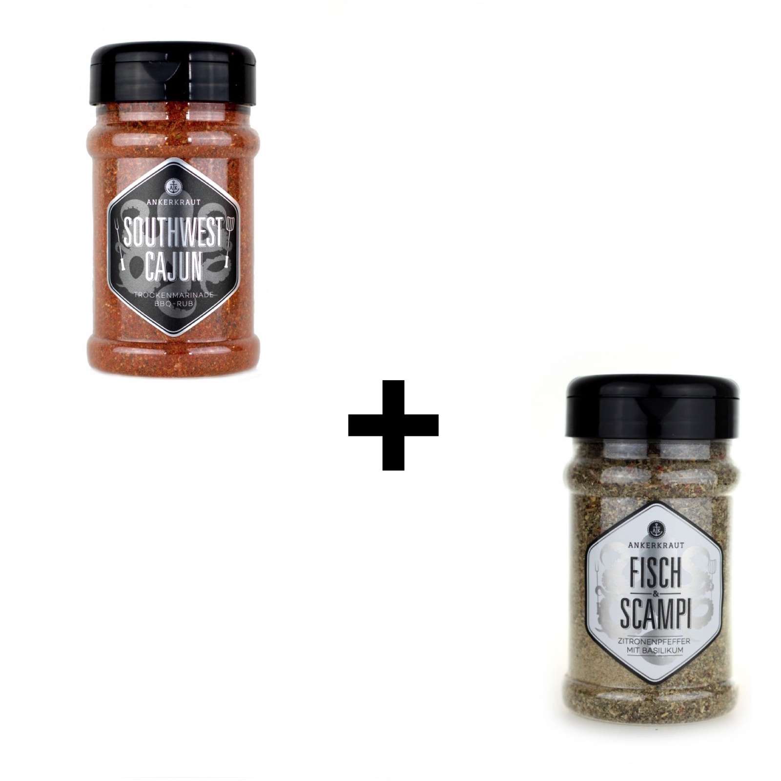 Ankerkraut 2er BBQ Rub Marinade und Gewürz Set für Fisch