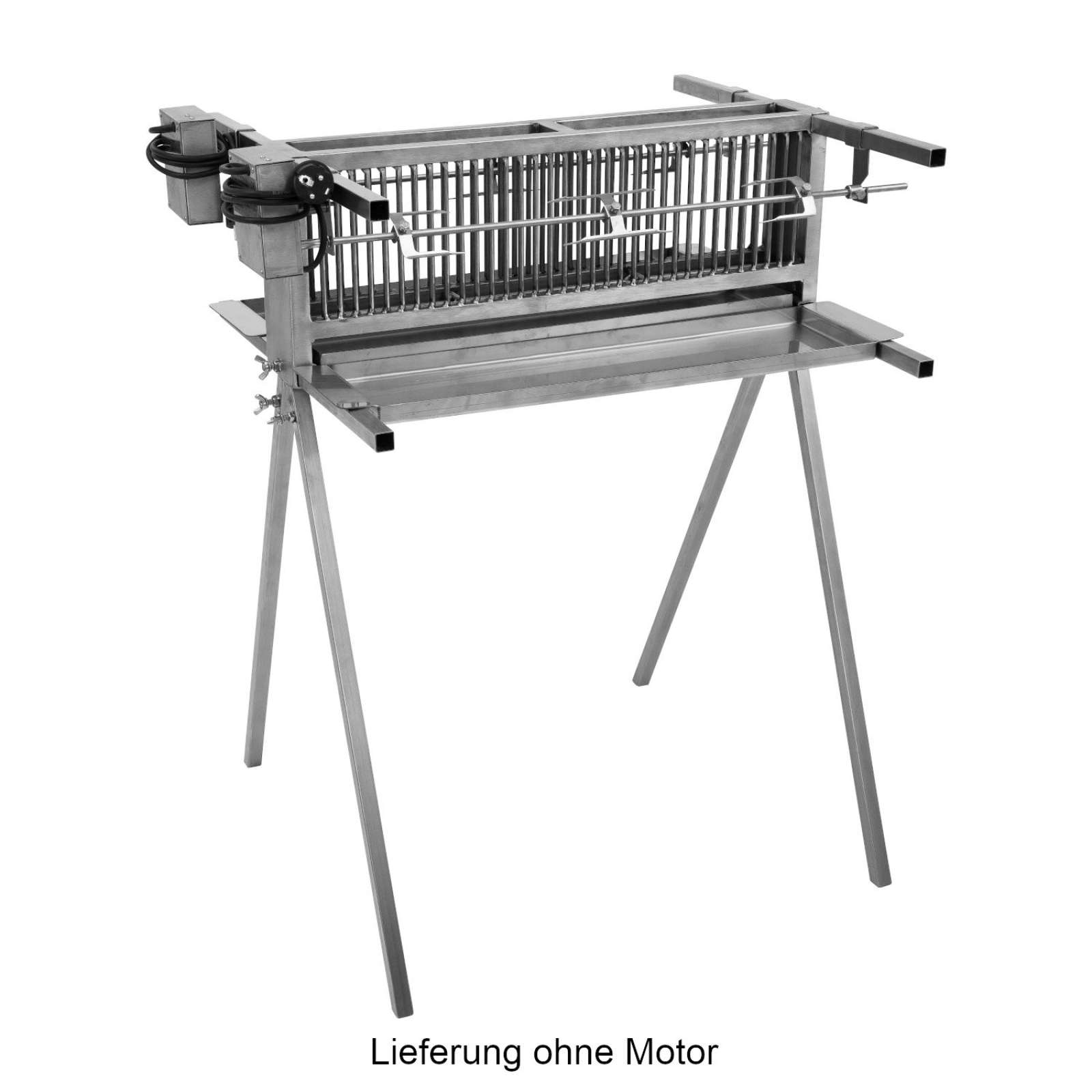 Schneider Vertikalgrill Gesundheitsgrill 2fach aus Edelstahl 66 cm breit