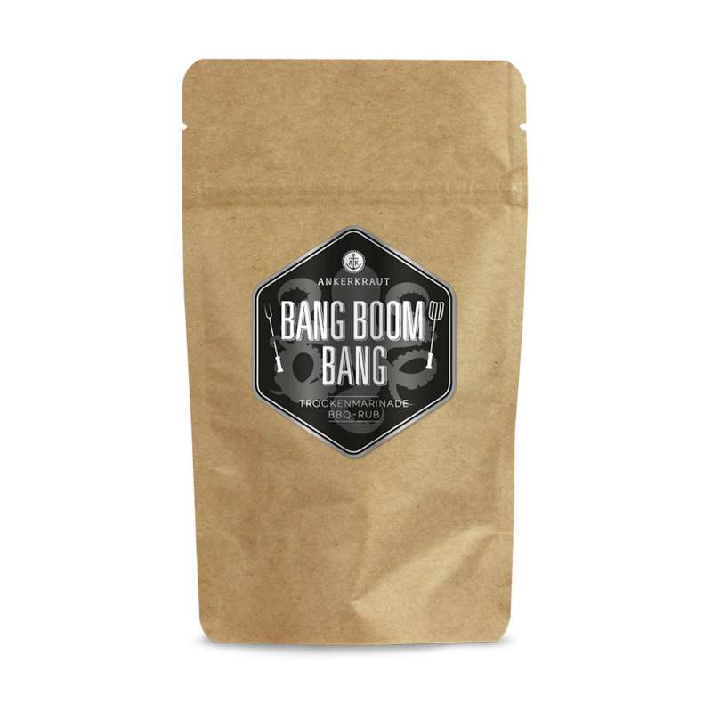 Ankerkraut BangBoomBang BBQ Rub Gewürzmischung in der Tüte Nachfüllpack 250 g