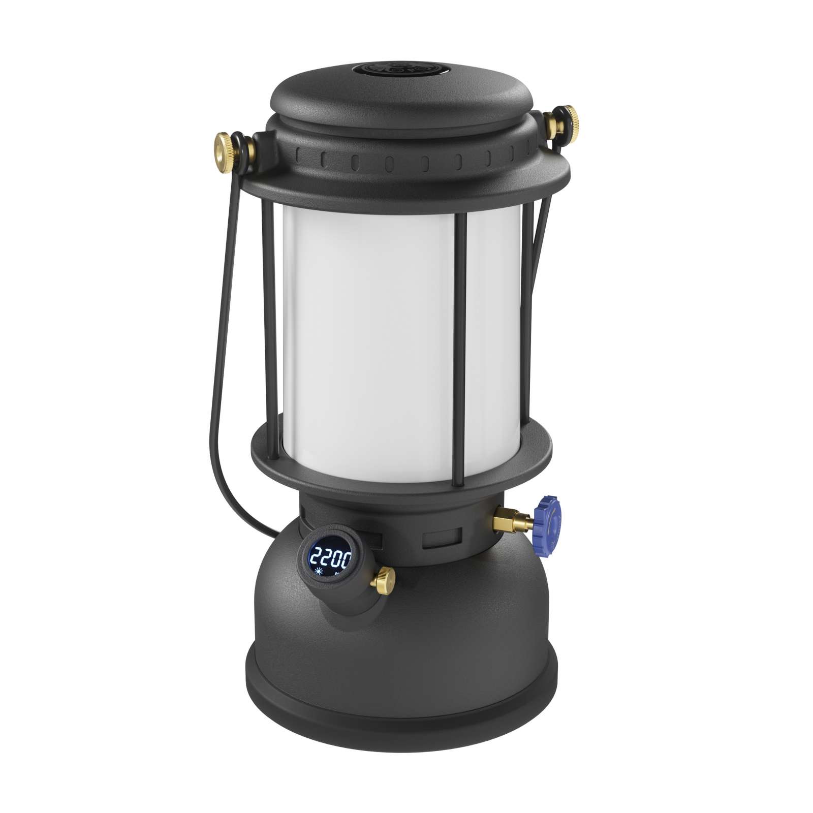 Petromax LM500 LED Laterne Schwarz ohne Akku Dimmbar 500 Lumen PX-LM500-Black