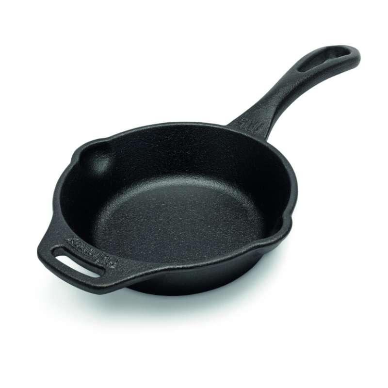 Petromax Grill-Feuerpfanne FP15-T mit Stiel Gusseisen Pfanne 0,4 Liter Ø 15 cm