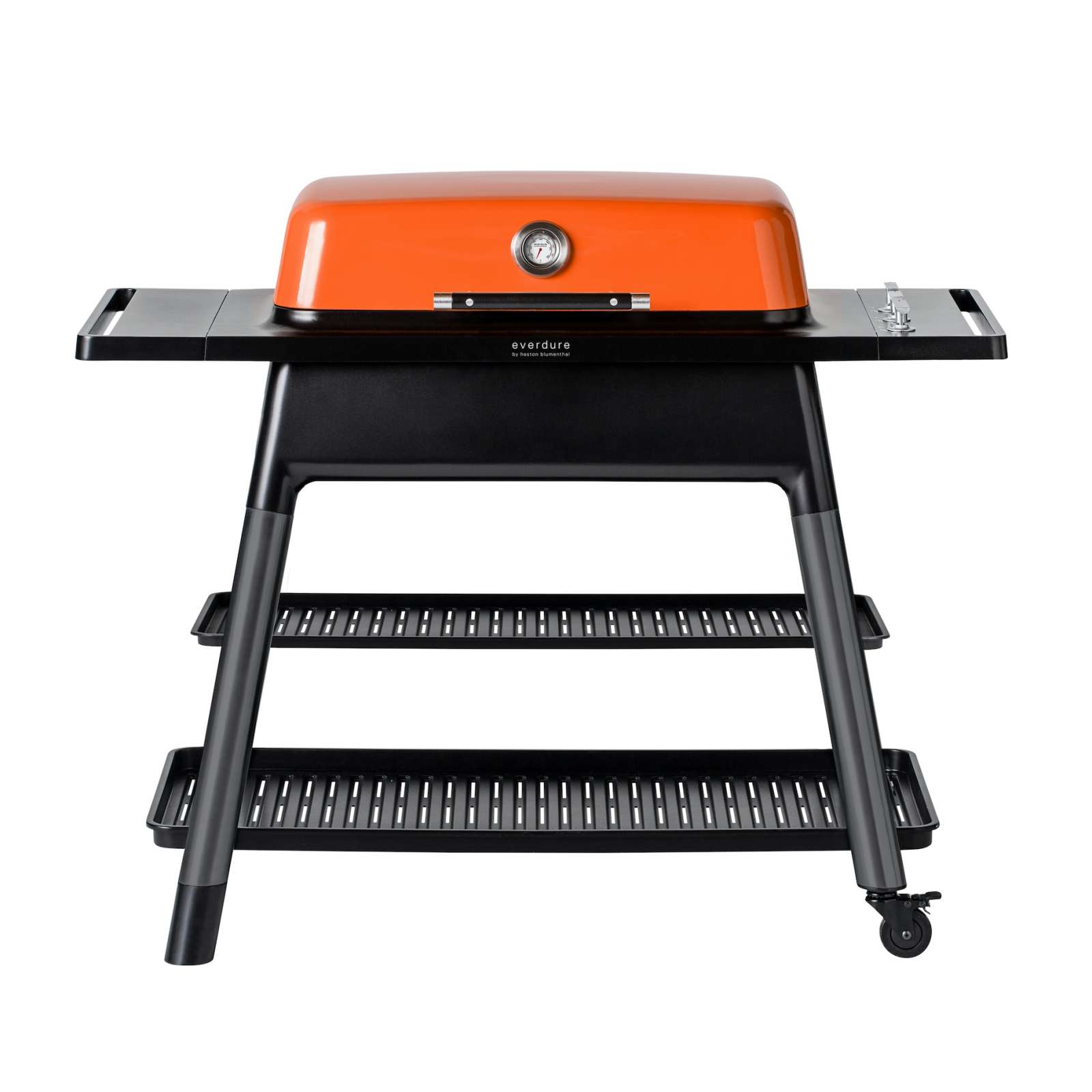 Everdure Furnace Gasgrill 3-Brenner mit Doppelboden Farbe Orange E3G4O