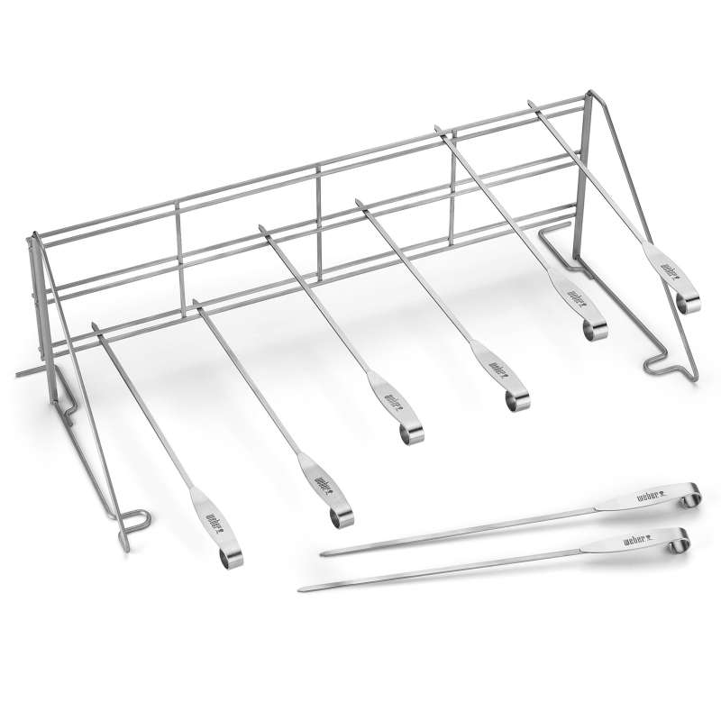 Weber Elevations Tiered Grilling System (ETGS) Edelstahlrost und Spieße-Set