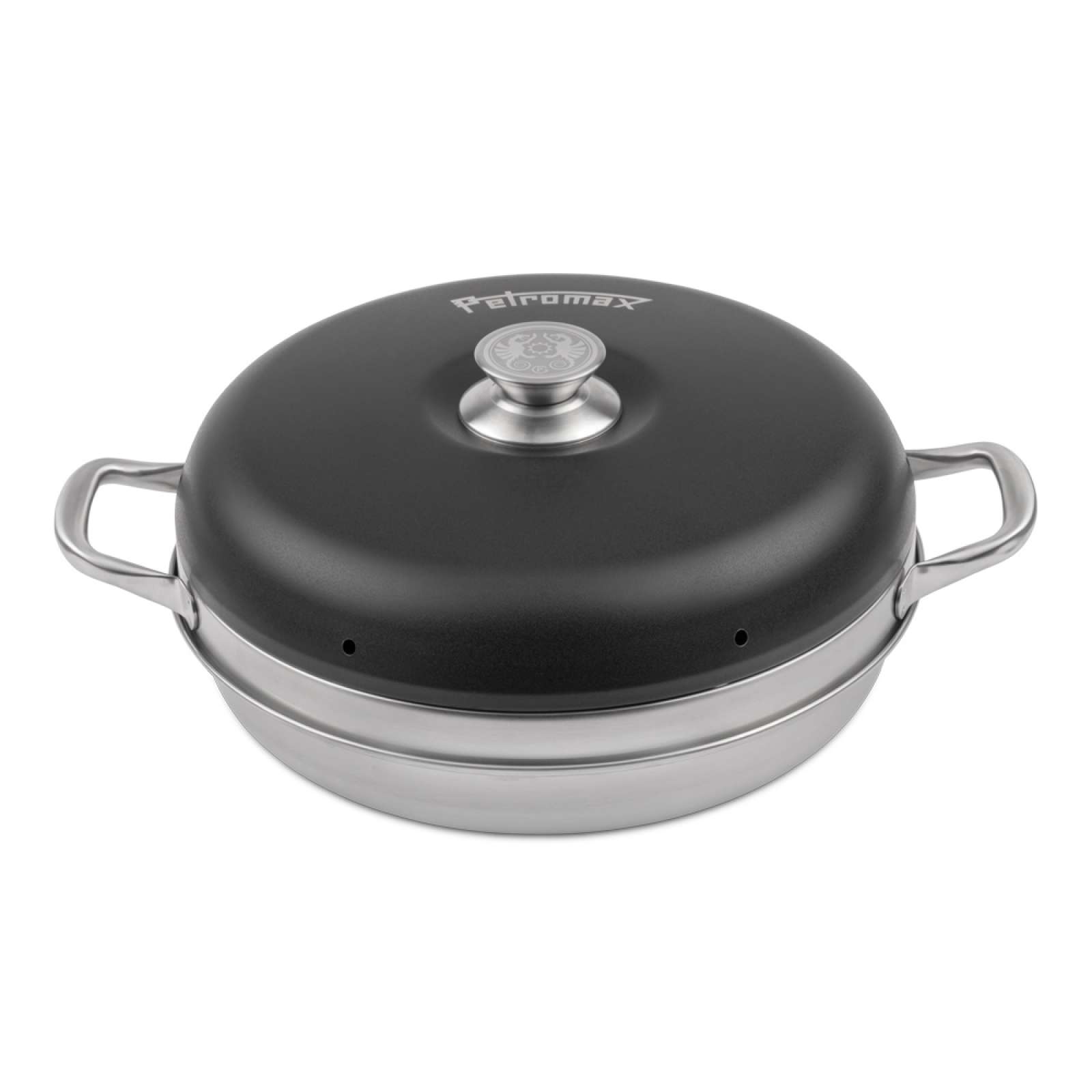 Petromax Camping Backofen Edelstahl Mini-Backofen für alle Feuerstellen geeignet