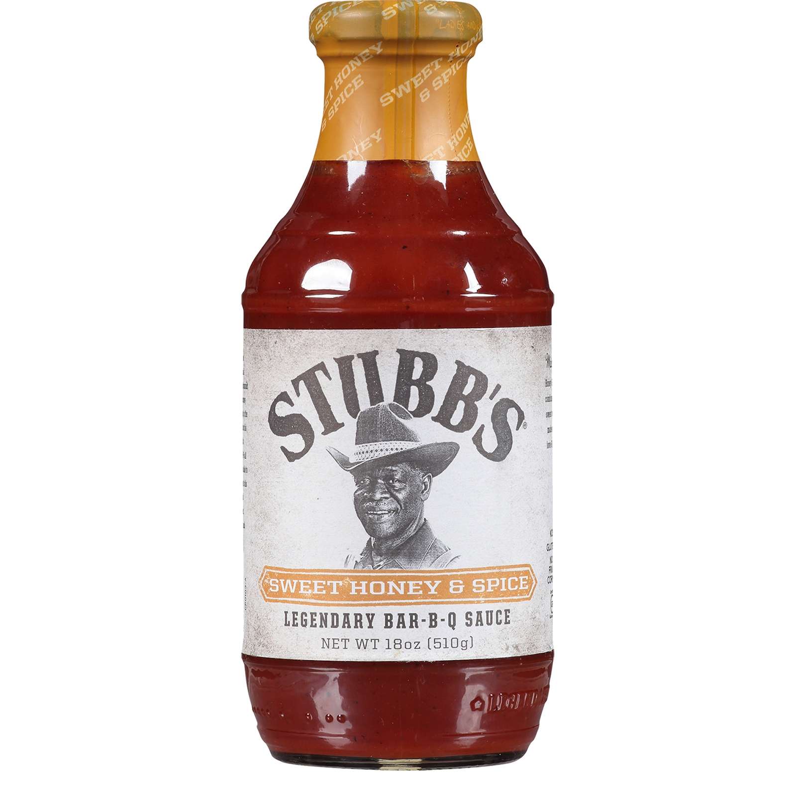 Stubbs Sweet Honey & Spice Bar-B-Q-Sauce 450 ml ST-237