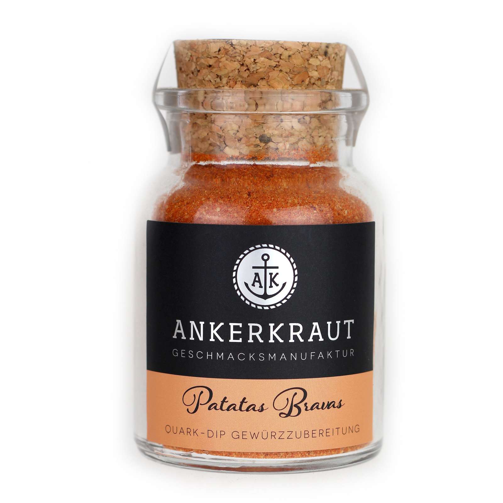 Ankerkraut Patatas Bravas Gewürzmischung im Korkenglas 90 g Kartoffelquark