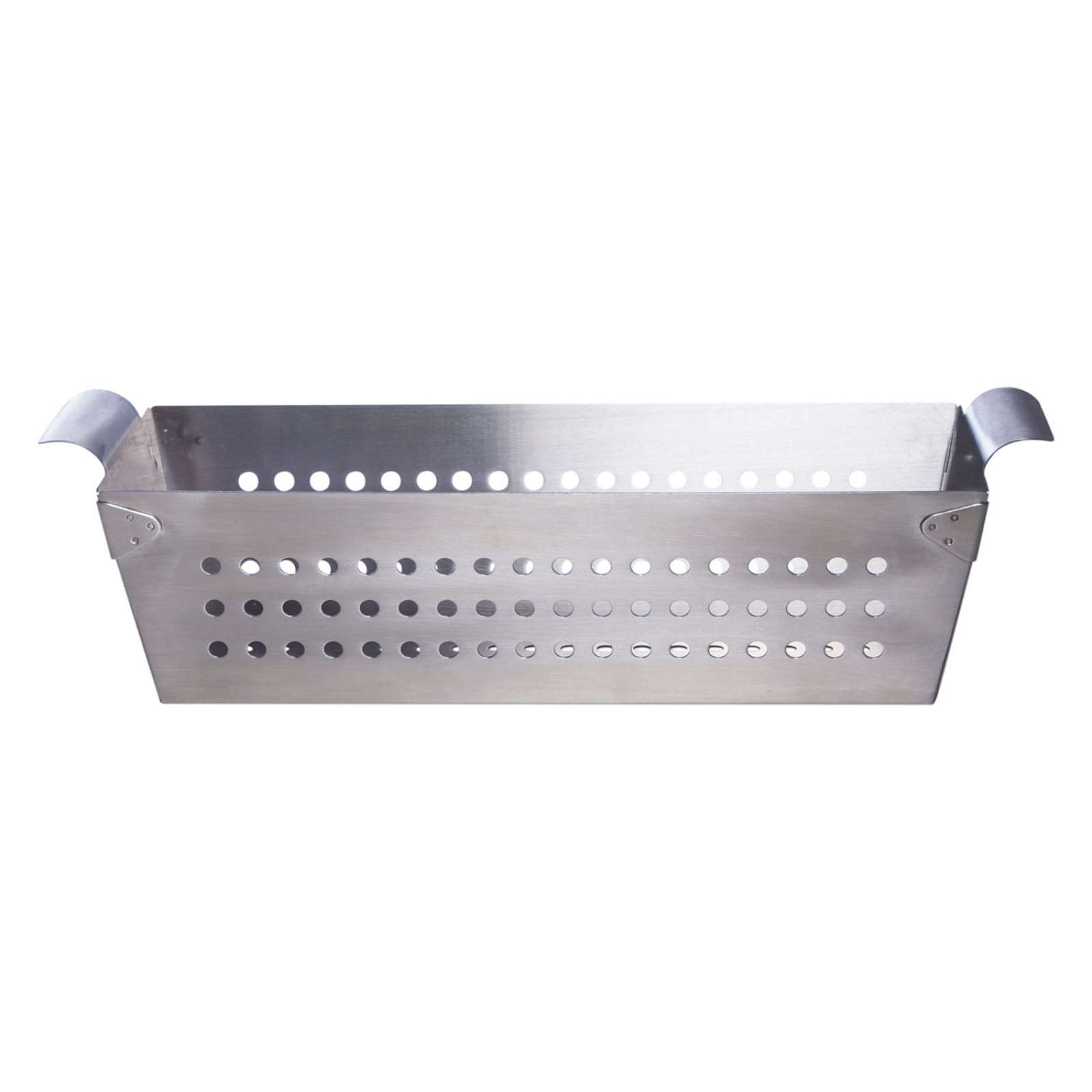 Allgrill Grillkorb aus Edelstahl 32 x 10 x 8 cm Gemüsekorb