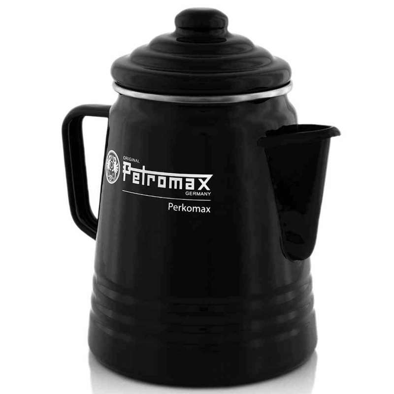 Petromax Tee-/Kaffee-Perkolator schwarz für 9 Tassen Kaffeekanne Stahl