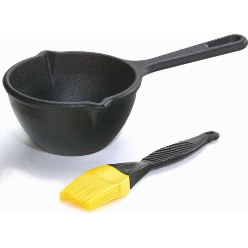 Rumo Barbeque Lodge Cast Iron Saucen-Kit inkl. Silikonpinsel
