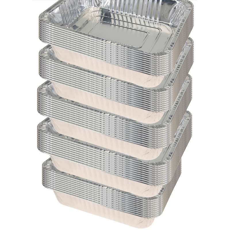 40 Stück XXL Auflaufschale Grillschale Aluschale Grillteller Tropfschale 36x29cm