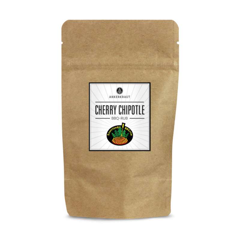 Ankerkraut Cherry Chipotle BBQ Rub Gewürzmischung in der Tüte Nachfüllpack 250 g