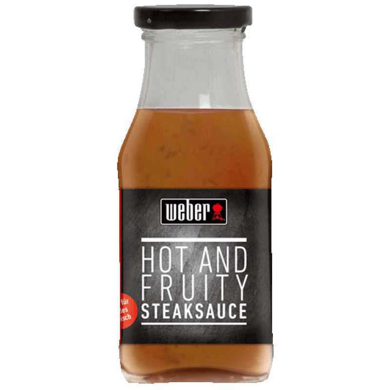 Weber Hot and Fruity Steaksauce 240 ml