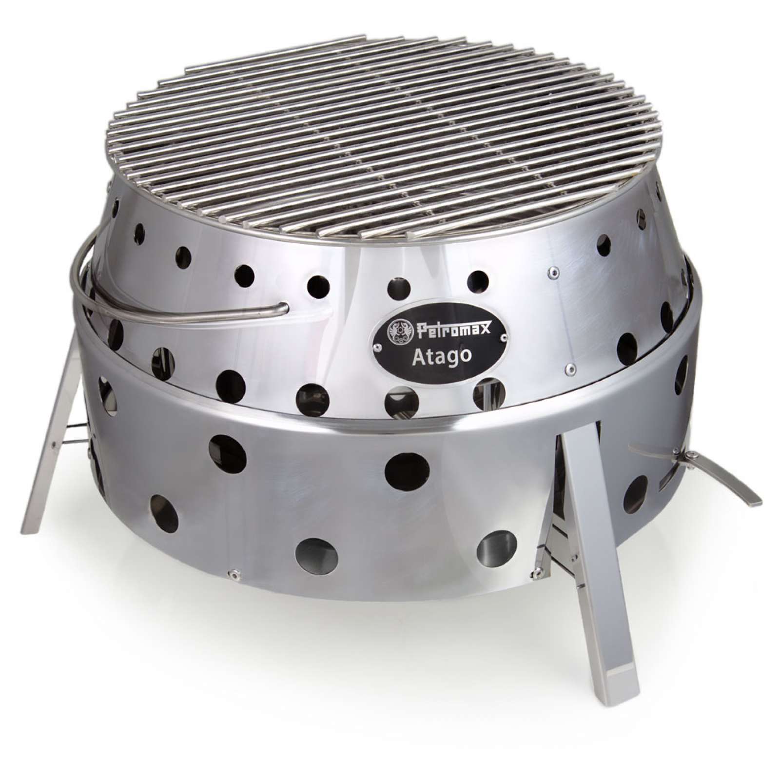 Petromax Grill Allrounder Atago Feuerschale Grill Feuerstelle 40 x 40 x 14 cm