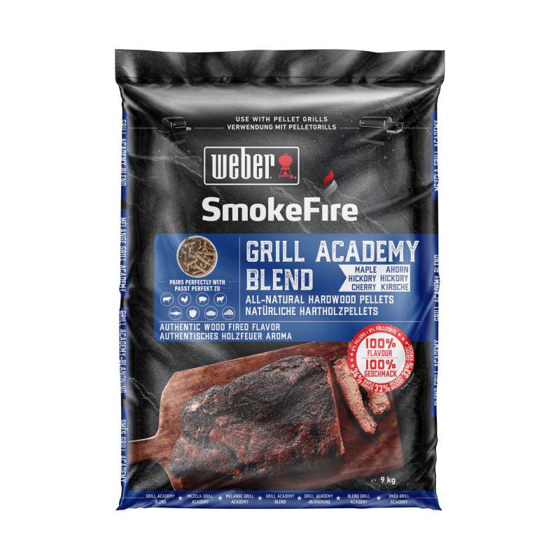 Weber SmokeFire 100% natürliche Holzpellets - Grill Academy Blend