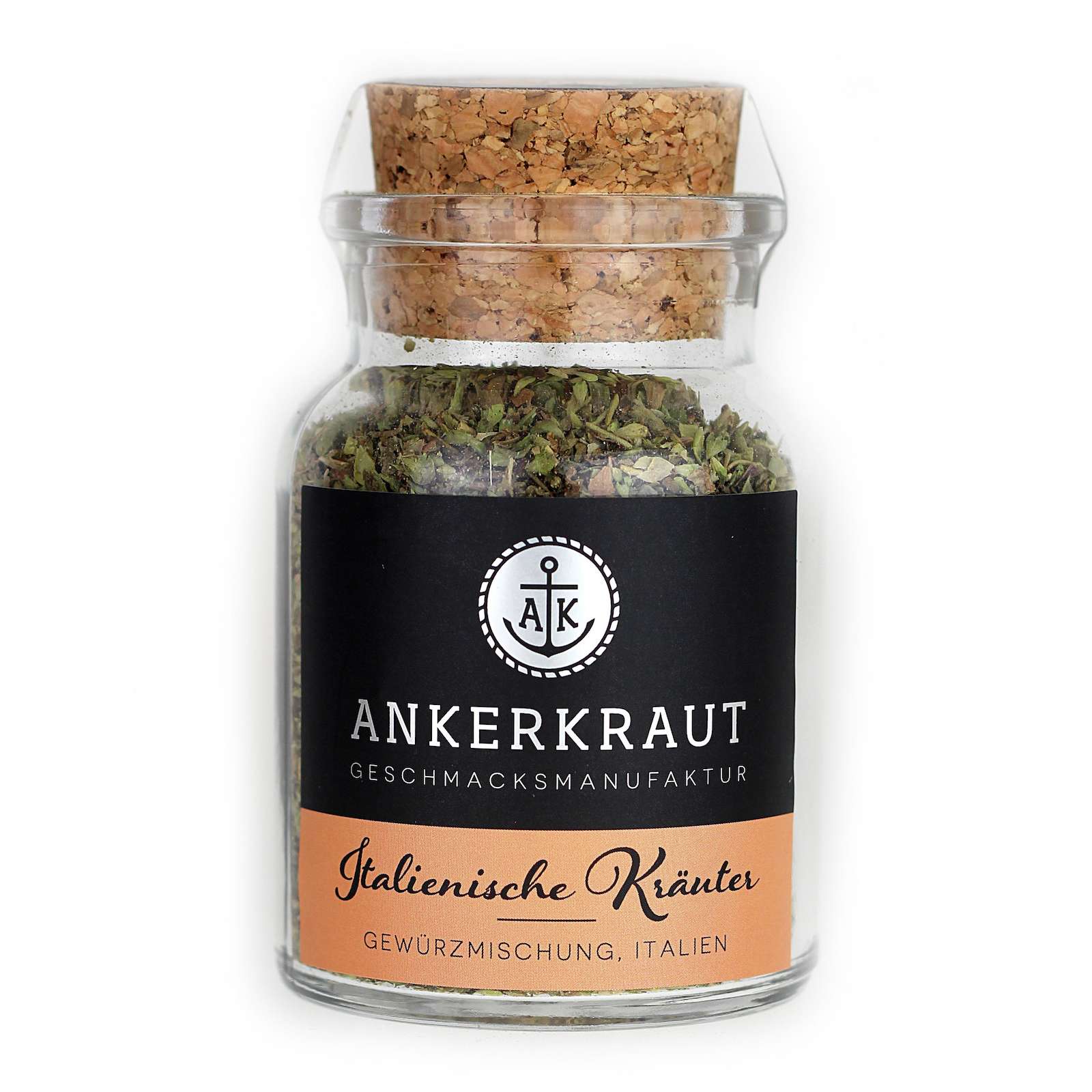 Ankerkraut Italienische Kräuter Gewürzmischung im Korkenglas 20 g Salatgewürz