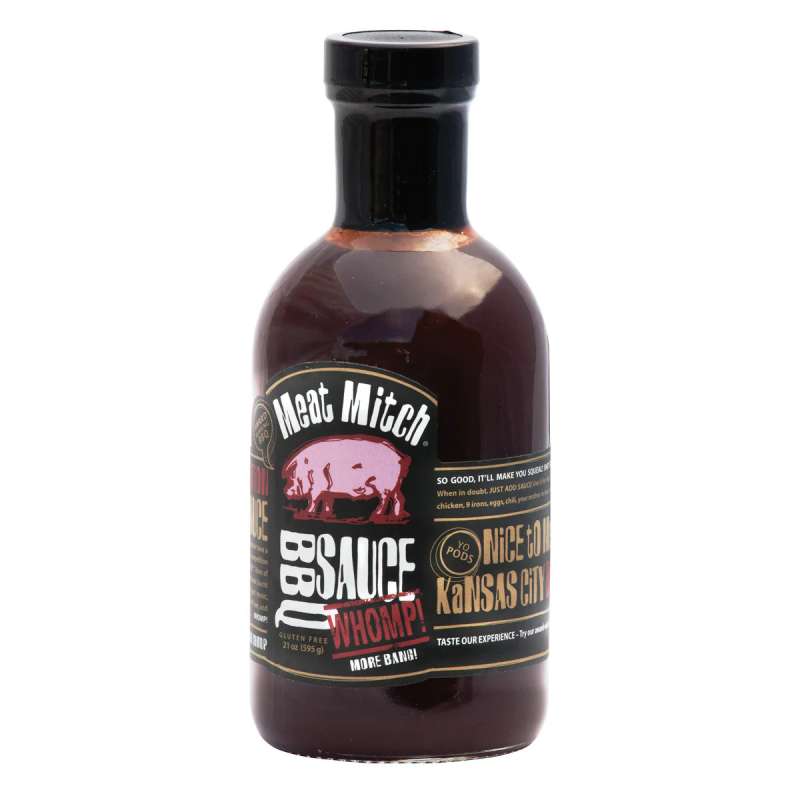 Rumo Barbeque Meat Mitch Whomp BBQ-Sauce 480 ml Grillsauce Barbecuesauce MM-2076