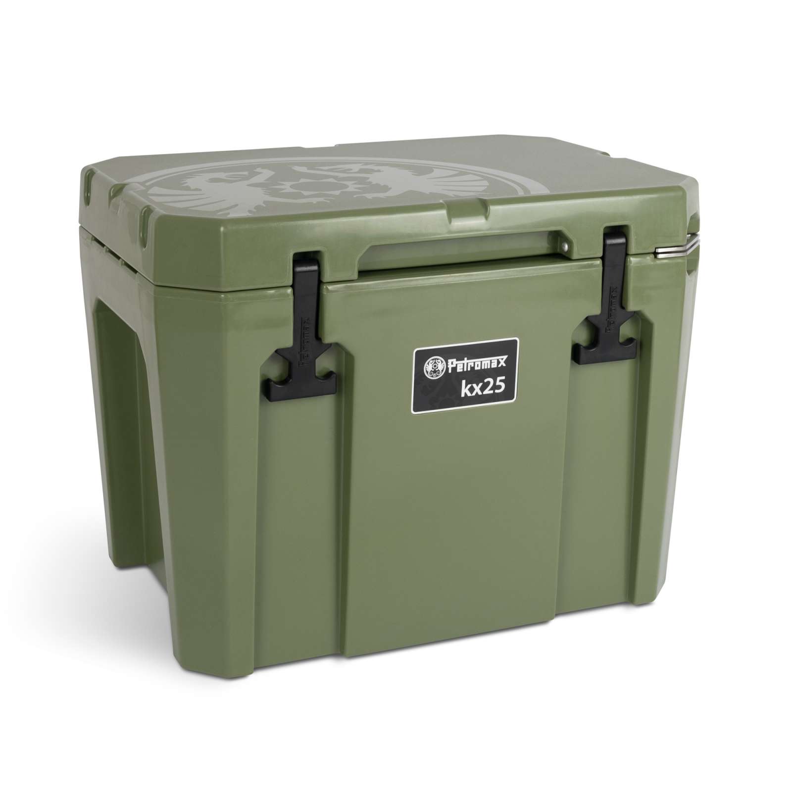 Petromax Kühlbox 25 Liter kx25 Oliv für Camping, Angeln und