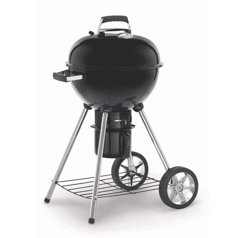 Napoleon Holzkohlegrill NK18K-LEG-1 Kugelgrill Smoker ø 47 cm Charcoal Kettle Schwarz