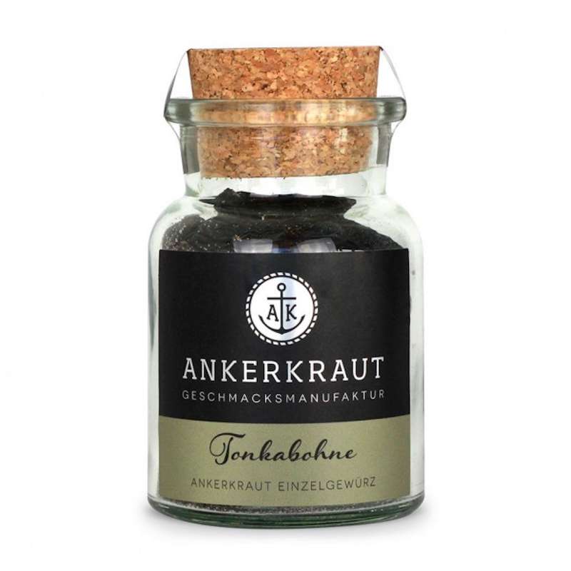 Ankerkraut Tonkabohne Korkenglas 80 g Einzelgewürz Tonkagewürz