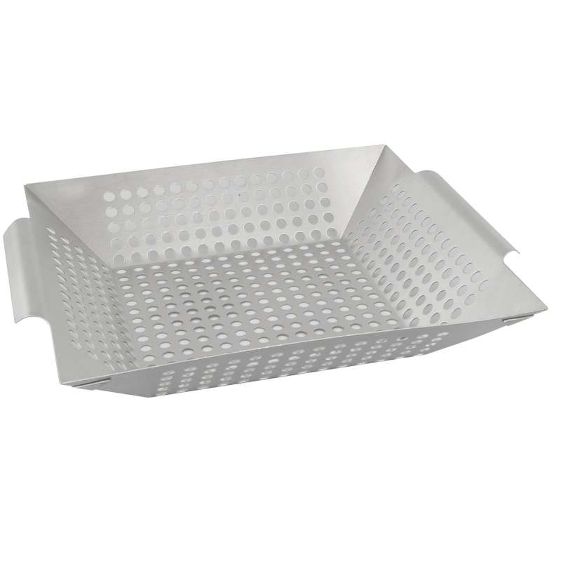 Campingaz Premium Gemüsekorb Edelstahl ca. 30,5 x 30,5 x 6,5 cm 2000014573