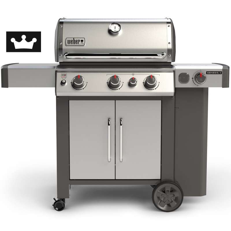 Weber Gasgrill Genesis II SP-335 GBS Edelstahl