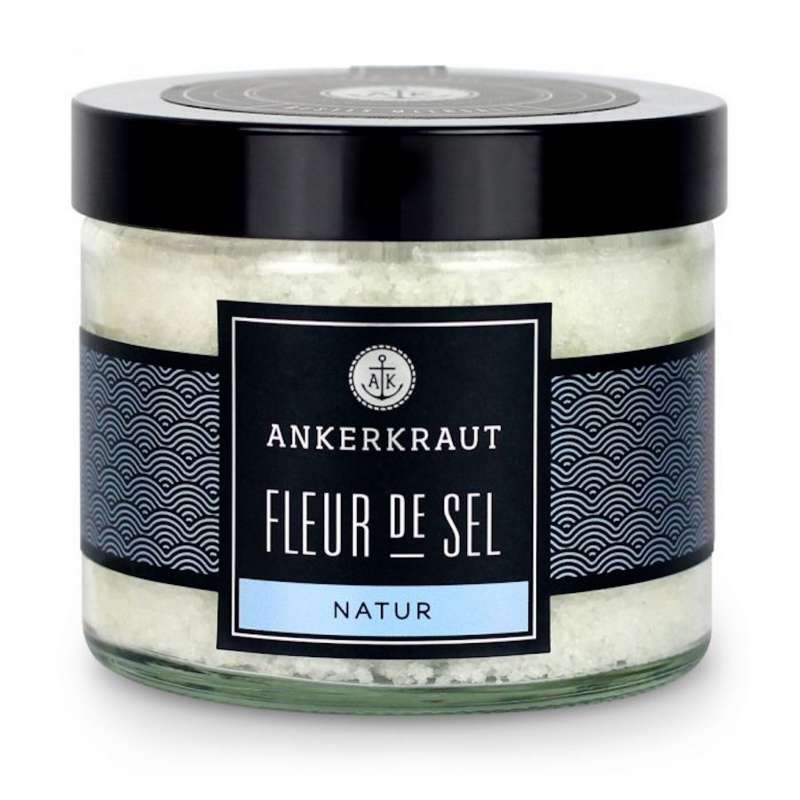 Ankerkraut Fleur De Sel Natur 160 g Meersalz Natur Gewürzsalz