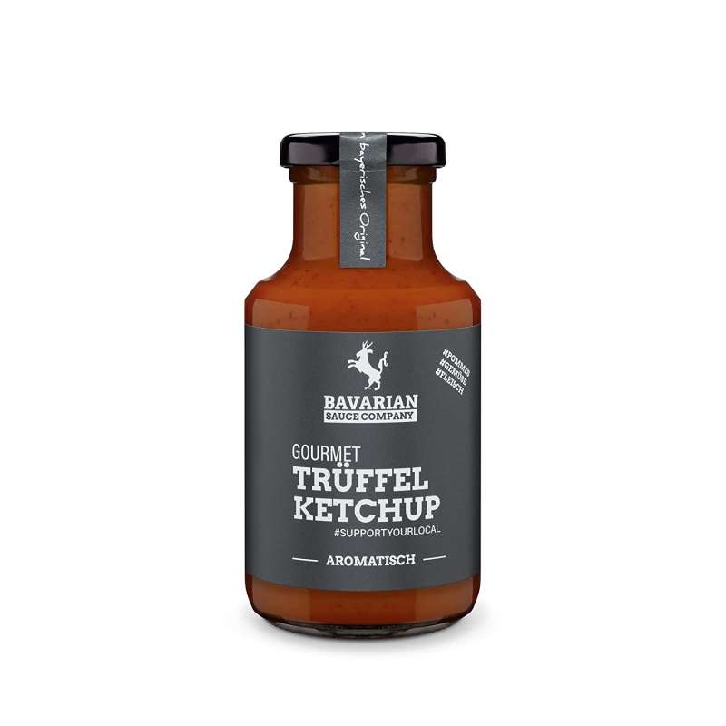 Bavarian Sauce Company Gourmet Trüffel Tomaten Ketchup - aromatisch - 250 ml