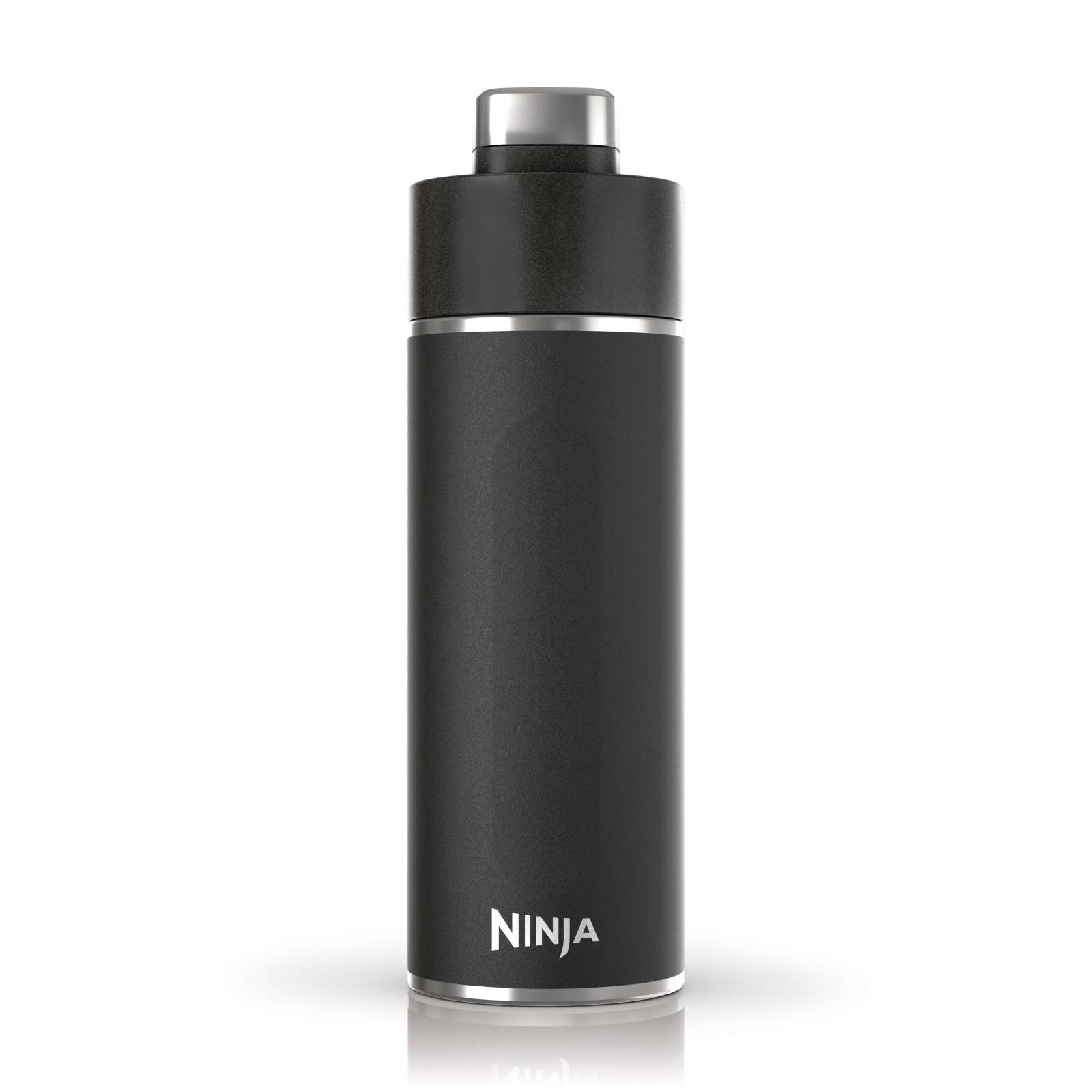 Ninja Thirsti 700 ml Trinkflasche Edelstahl - Schwarz DW2401EUUKBK
