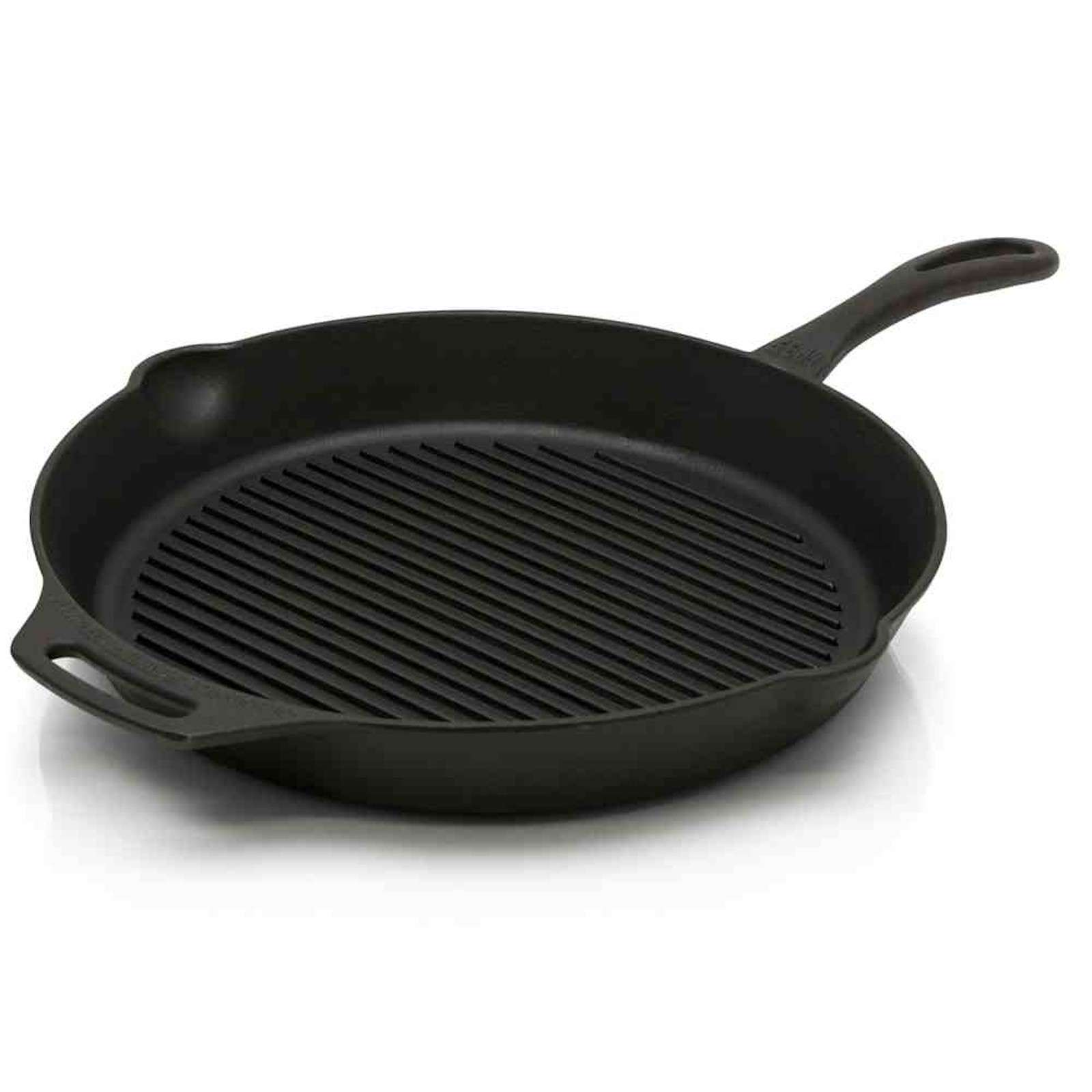 Petromax Grill-Feuerpfanne gp35 mit Pfannenstiel Gusseisen Pfanne 3,5 Liter 35 cm