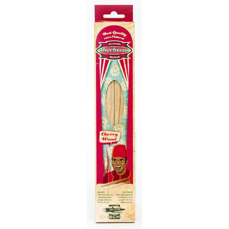 Axtschlag Aromatic Skewers Kebab Spieße Räucherspieße Kirsche 100G07M0000V