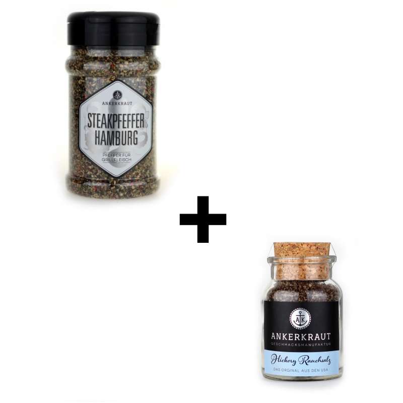 Ankerkraut 2er BBQ Gewürz-Set Pfeffer und Salz