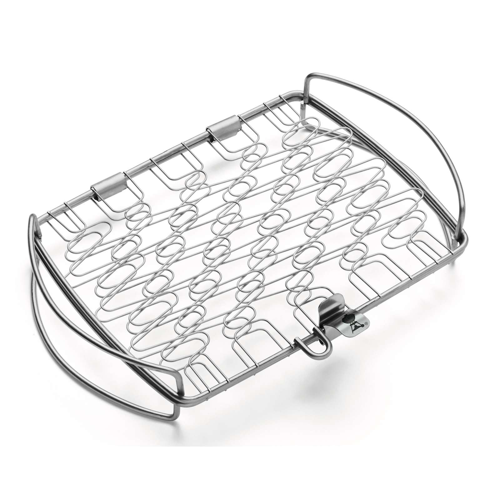 Weber Fisch- und Gemüsehalter klein Edelstahl für Grills ab ø 57 cm und Q-1000 Serie