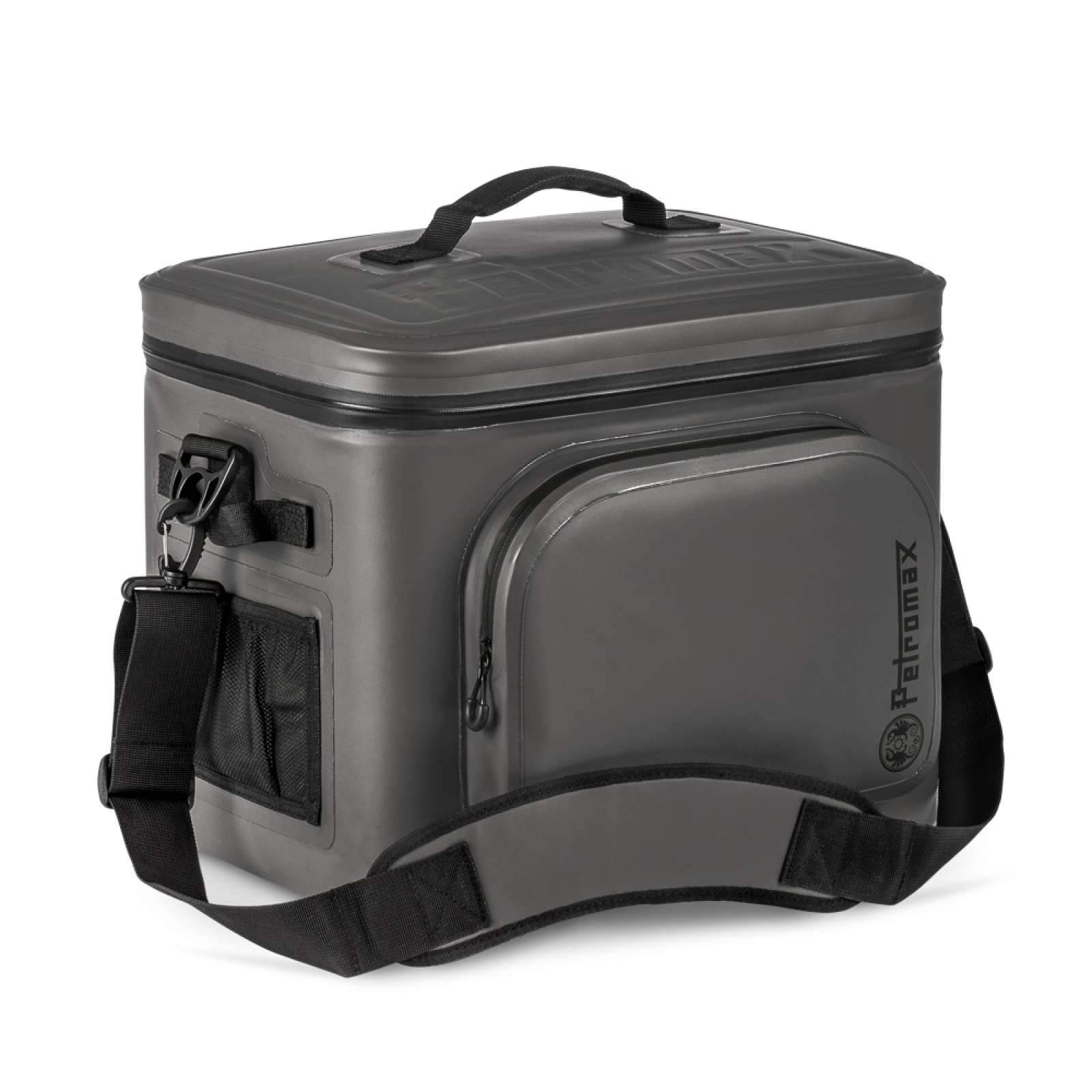 Petromax Kühltasche 22 Liter Dunkelgrau für Camping, Angeln und Picknick / Stromunabhängig