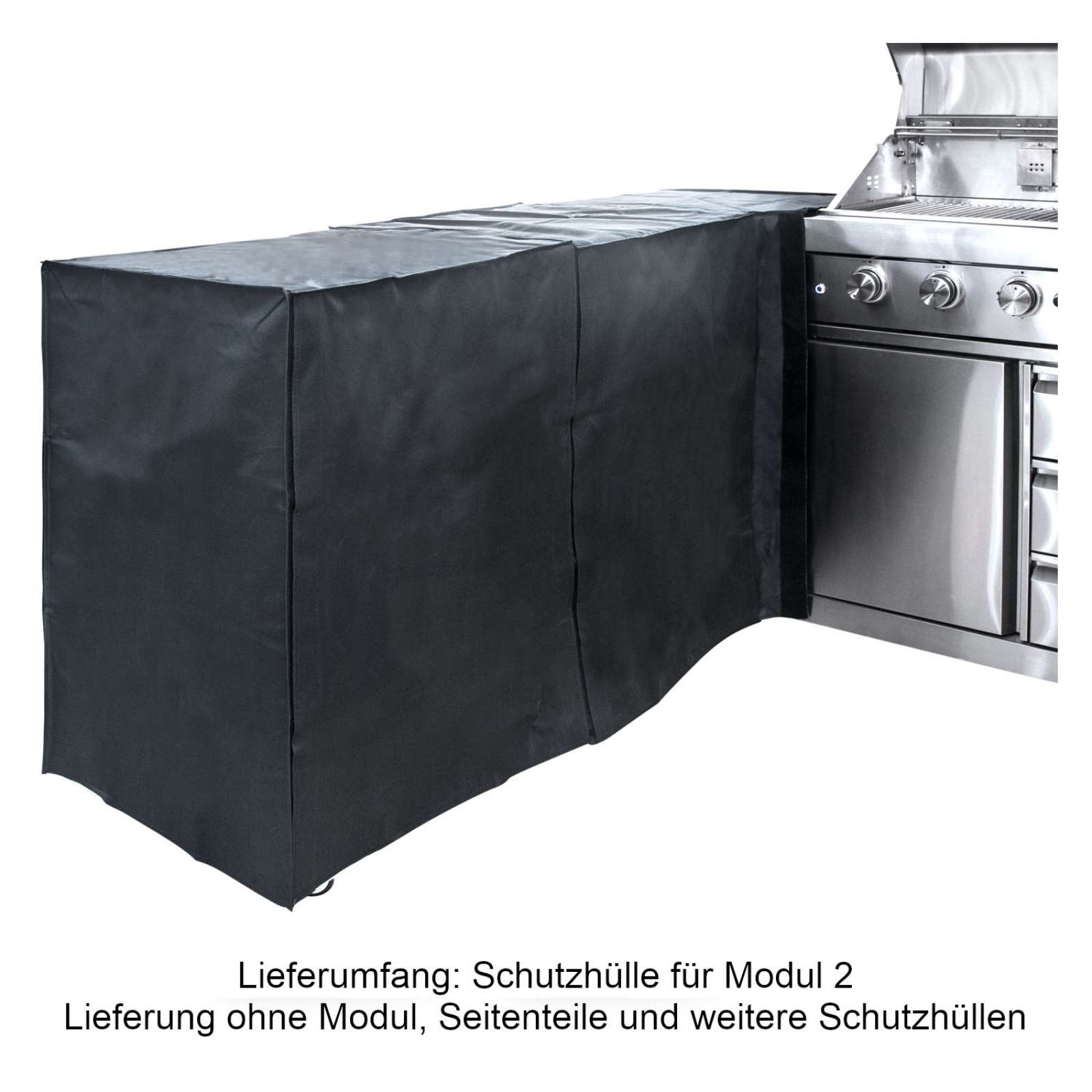 Allgrill 77850-102 modulare Abdeckhaube Schutzhülle für Modul 2 Outdoorküche