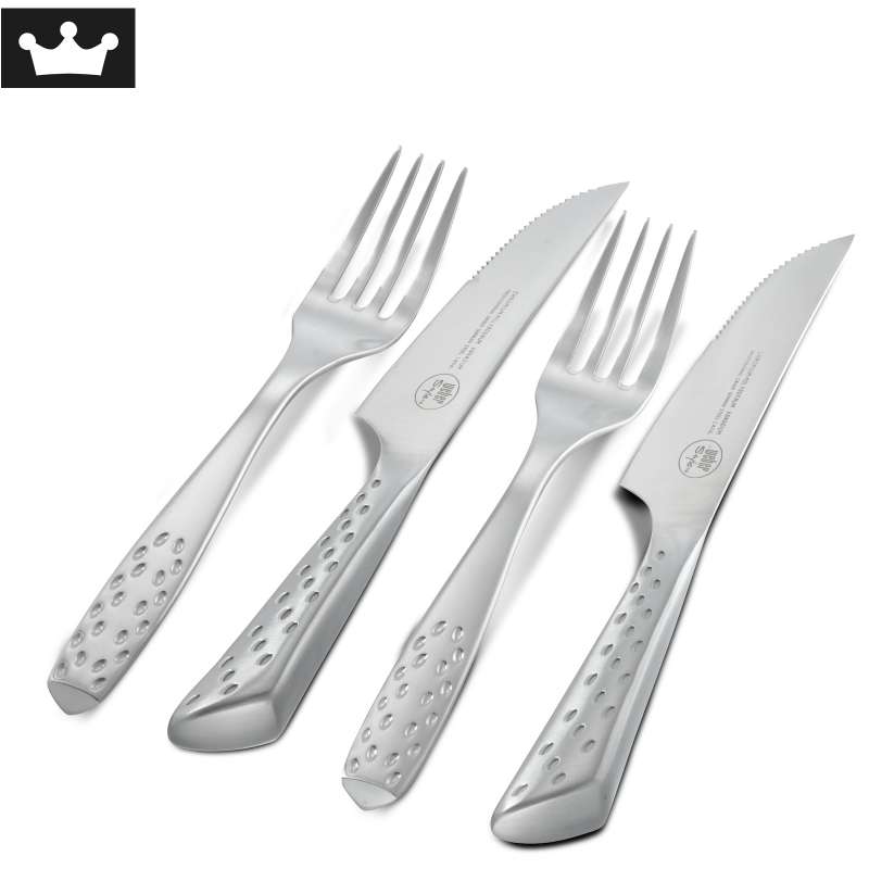 Weber Deluxe Steak-Set 4-teilig aus Edelstahl